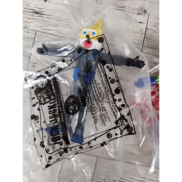 Jack in the Box 1999 "Jock Jack" Complete Set of 7 Toys SEALED y2k Kids Meal - Picture 4 of 8